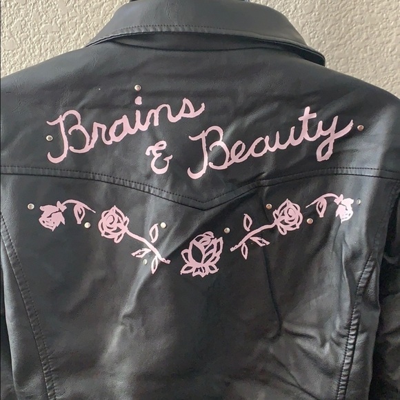 ASHLEY by 26 International Outerwear Moto Jacket - Picture 4 of 13